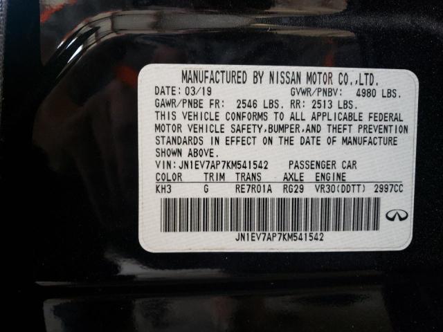JN1EV7AR5KM594256 - Infiniti Q50 2019