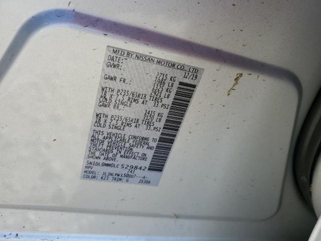 3PCAJ5M33LF103681 - Infiniti QX50 2020