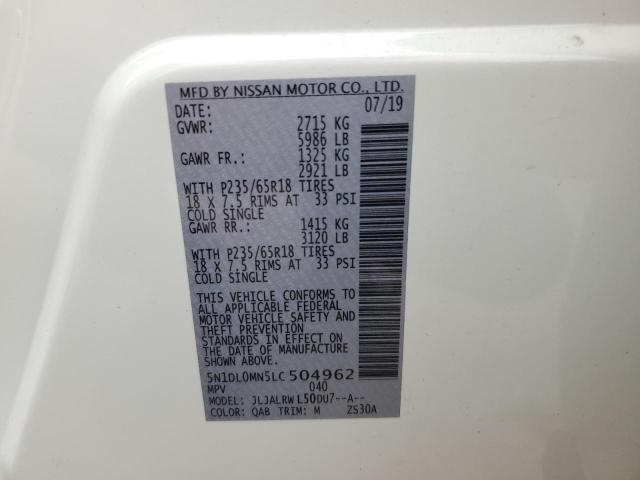 5N1DL1ER8PC331032 - Infiniti QX60 PURE 2023